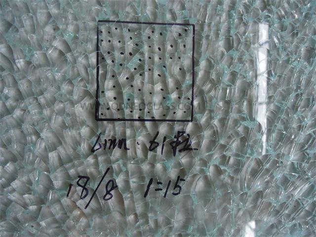 Toughened Glass With Ceramic Frit/ SilkScreen Print-CE,AS/NZS 2208:1996, ISO 9002